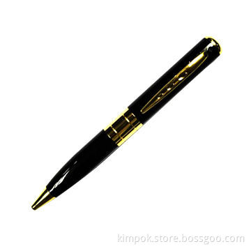HD Slim Pen DVR, LED Light Indicator and Supports 32GB microSD (TF) Card Maximum